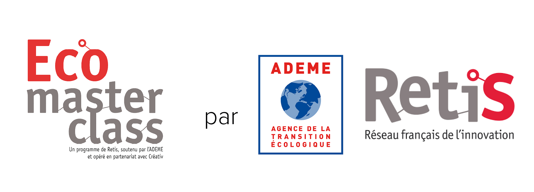 logo Réseau des entreprises du programme ECOMASTERCLASS ADEME RETIS