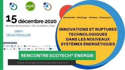 rencontre ecotech energie